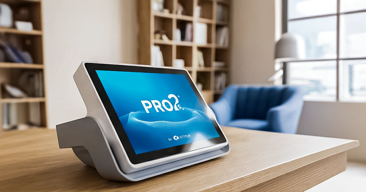 Dispositivo Actipulse PRO 2 en un entorno clínico